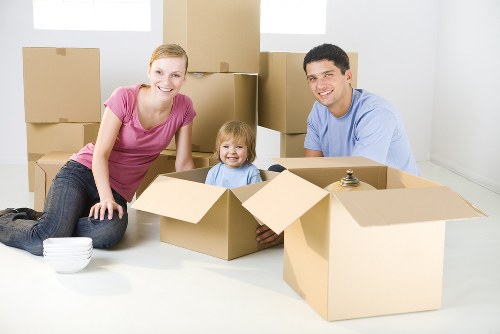 Removal team helping with a home move in Queensbury