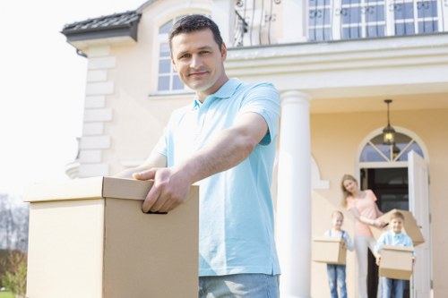Quotation and contact section for Queensbury moving services