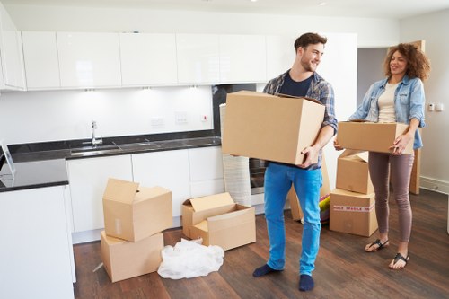 Commercial removals van service for local businesses in Queensbury